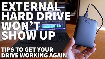 How to Fix External Hard Drive Not Showing Up In My Computer - Hard Drive Not Detected On Windows 10