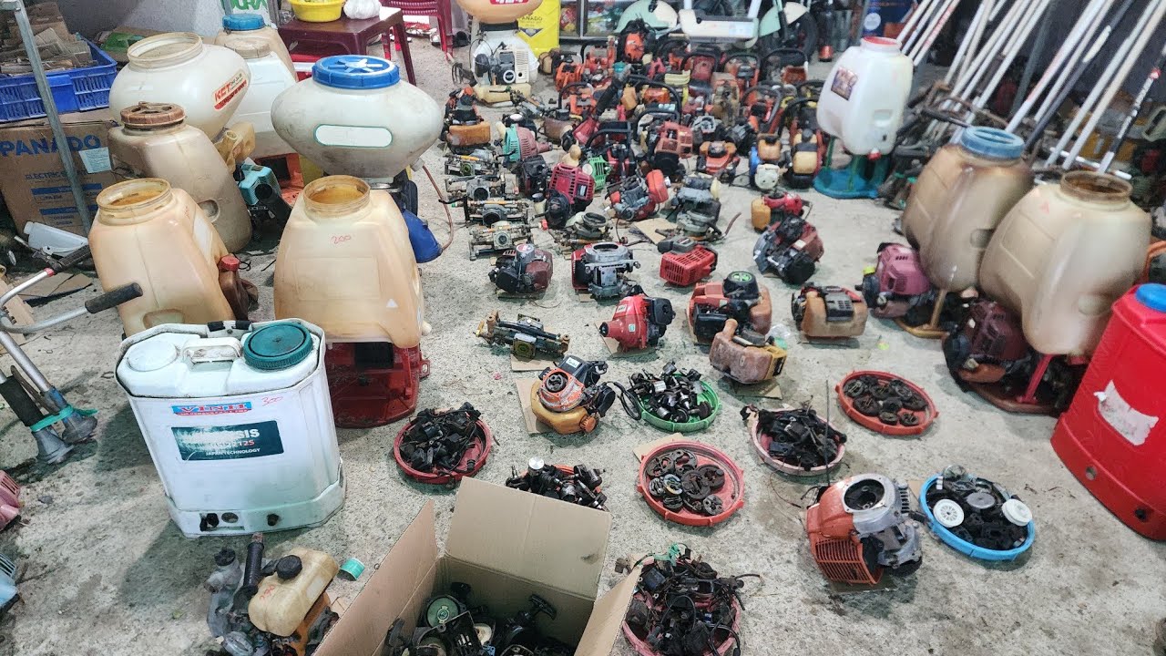 29/1 xả kho phụ tùng máy cắt cỏ máy cưa Nhật bãi lh 037 7644 634 gặp Thiện 