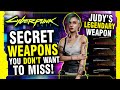 Cyberpunk 2077 - Free Secret Legendary Weapons You Don&#39;t Want To Miss! (Cyberpunk 2077 Best Weapons)