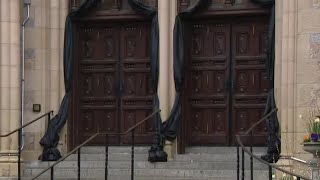 Book of Condolences at Boston cathedral collects prayers and messages to Pope Francis