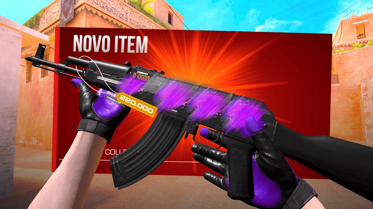 COMPREI A AK ROXA DE 230.000 GOLDS MAIS BONITA DO JOGO -Standoff2 - YouTube