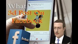 Post 3d models to facebook - How to facebook 3d model post - glb
