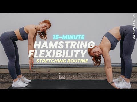 15 Min. Hamstring Flexibility Routine | Fix Tight Hamstrings | Stretch THE RIGHT WAY | No Equipment