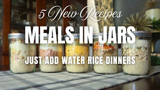 5 New Recipes for Rice Dinners! How to Create Delicious Meals in Jars