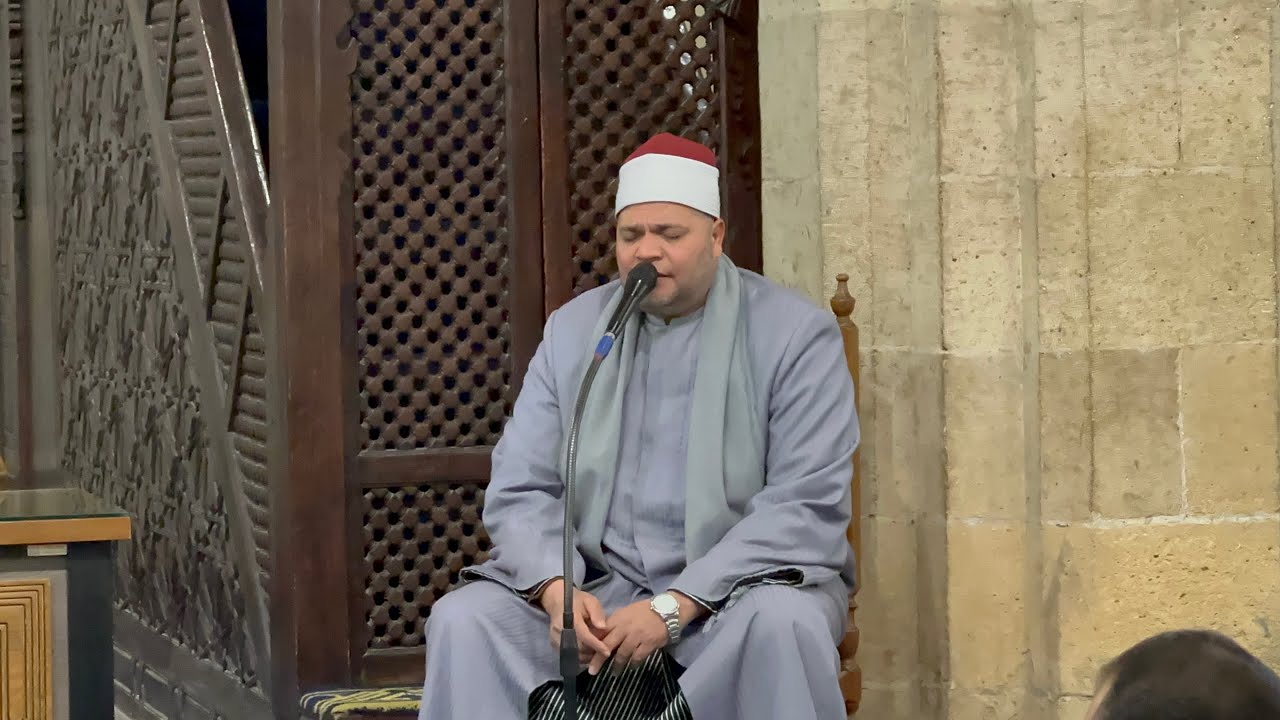 Shaykh Saalim Aamir Mujawwad at Al-Azhar Grand Masjid, Cairo