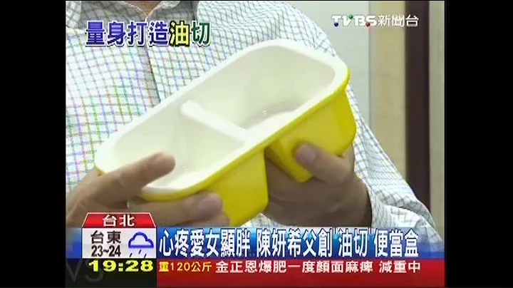 心疼愛女顯胖　陳妍希父創「油切」便當盒 - 天天要聞
