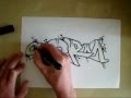 NEW Graffiti Tutorial Simple Sketch