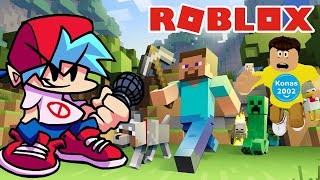 Roblox Friday Night Funkin Minecraft Funny Elevator Roblox Gameplay Konas2002