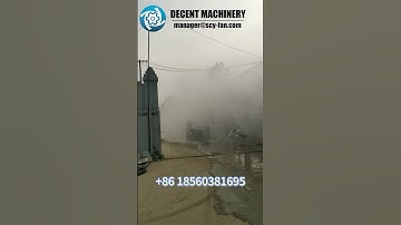 How do fog cannons help in maintaining compliance with environmental regulations? #dustsuppression