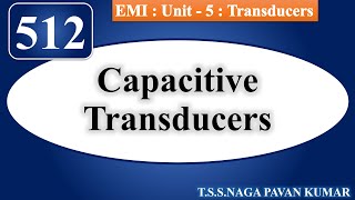 EMI512 - Capacitive Transducer
