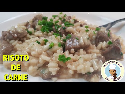 Vídeo: Cozinhando Risoto Com Carne