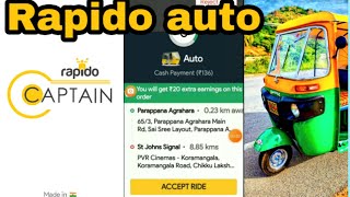 Rapido auto rickshaw app full details in bangalore screenshot 1