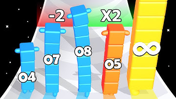 CUBE NUMBERS: 2048 Level Up Cube Numbers Game (All Levels)