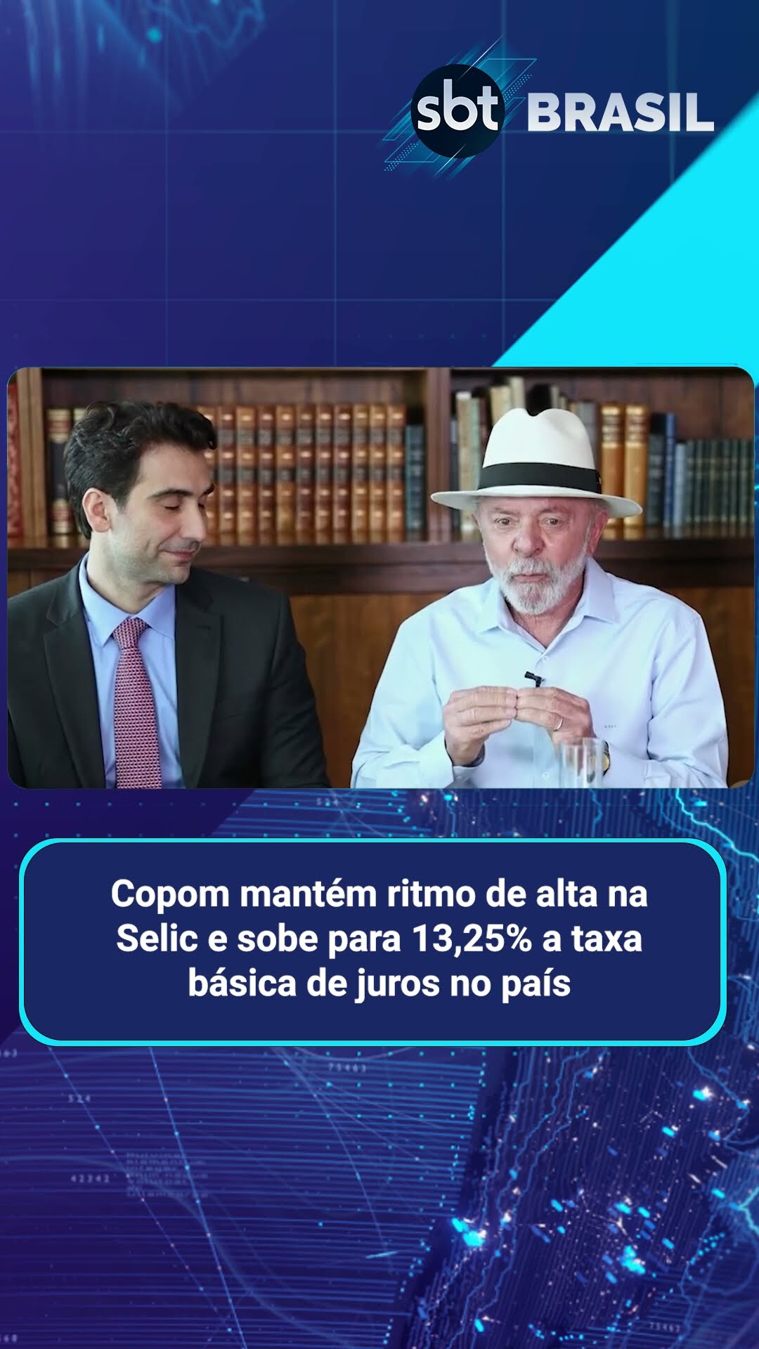 Copom mantém ritmo de alta na Selic e taxa básica de juros sobe para 13,25% | SBT Brasil (29/01/25)