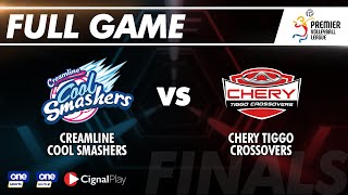 FINALS OF 2021 PVL OPEN CONFERENCE | CREAMLINE COOL SMASHERS vs CHERRY TIGGO CROSSOVER [GAME1] screenshot 3