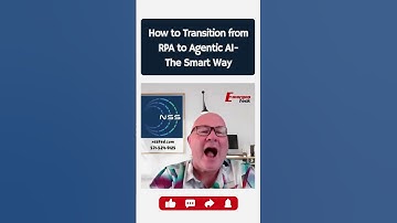 How to Transition from RPA to Agentic AI-The Smart Way #agenticautomation #aiandautomation
