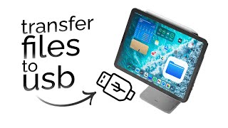 How to Transfer iPad Files to USB (tutorial)