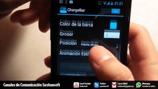 Chargebar, barra de carga para Android (español) screenshot 5