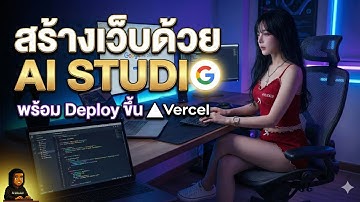 🌟สร้างเว็บด้วย AI Studio และวิธี Deploy บน Vercel สำหรับมือใหม่
