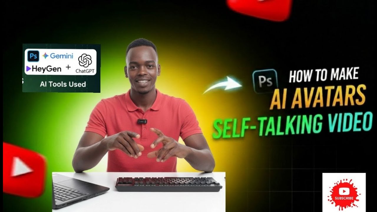 How to Create a Talking AI Avatar of Yourself (Beginner Guide!) - YouTube