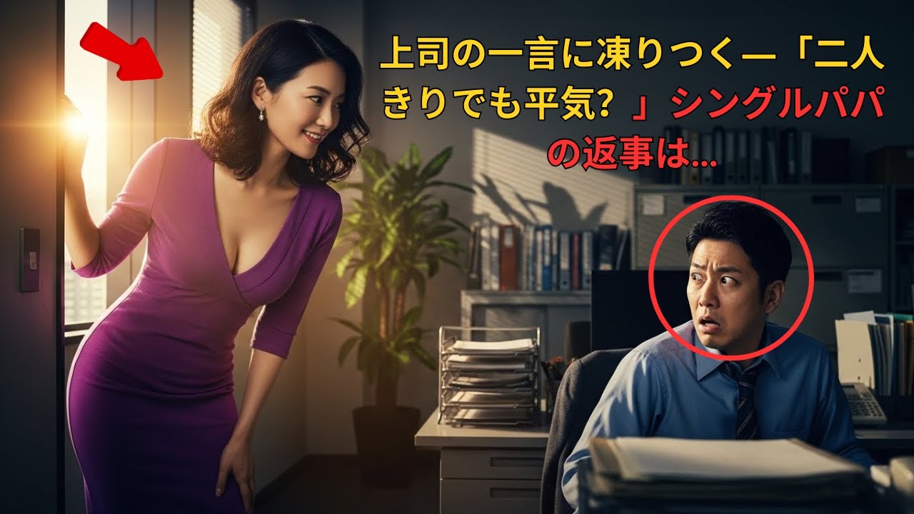 上司の一言に凍りつく―「二人きりでも平気？」シングルパパの返事は…