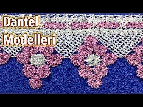 En Kolay Havlu Kenar, Oya Ve Dantel Modelleri