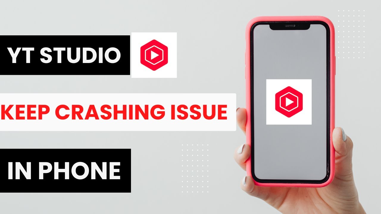 How To Fix YouTube Studio App Keep Crashing Issue On Phone - YouTube