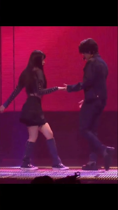#Jimin did this because the stage was small and the girl could fall???🤔