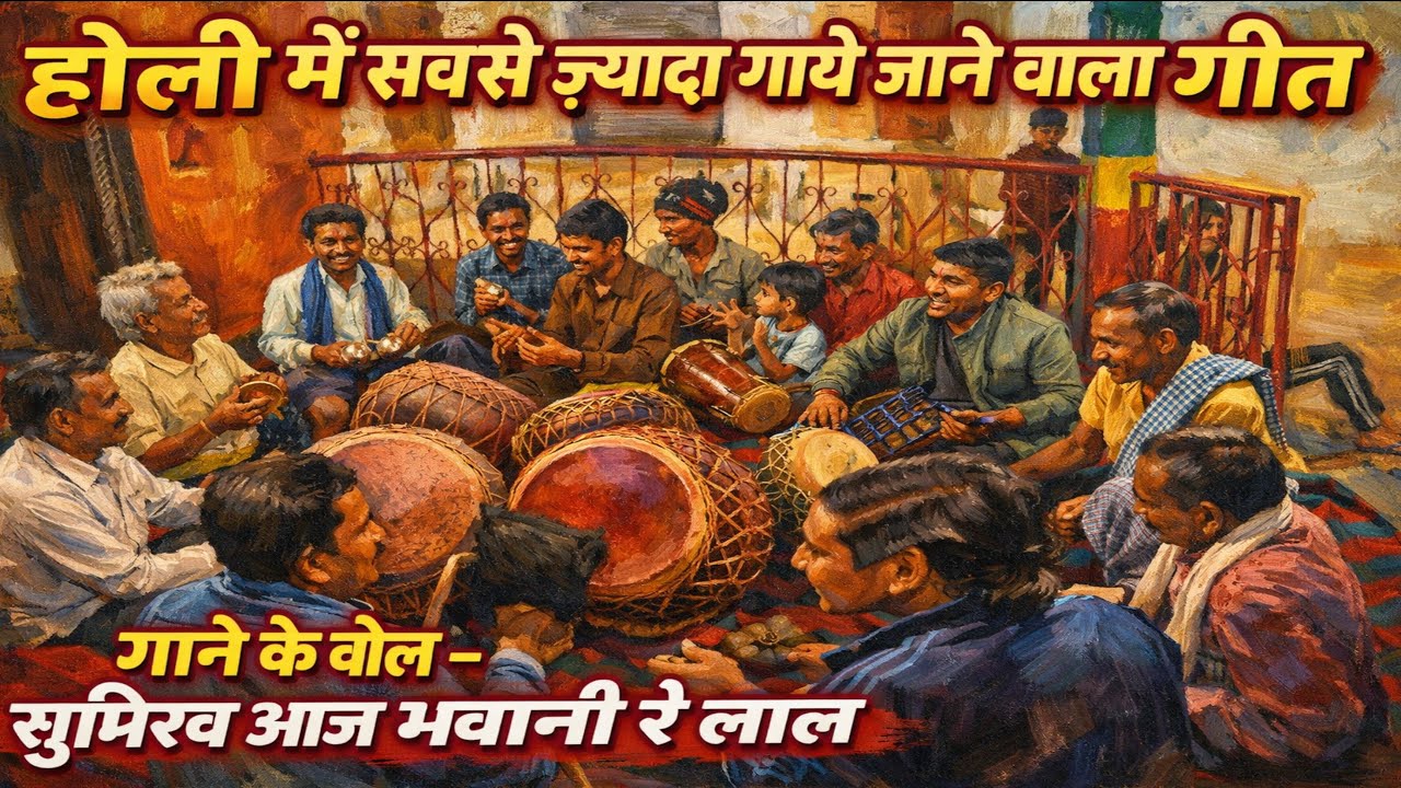 सुमिरव आज भवानी रे लाल | sumirav aaj bhavni re lal | faag | holi 