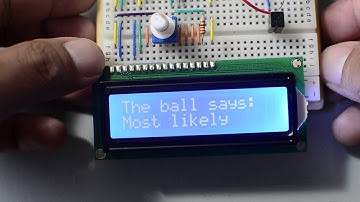 Arduino Starter Kit Projects - Project 11 : Crystal Ball