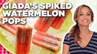 Giada De Laurentiis' Spiked Watermelon Pops | Giada At Home | Food Network