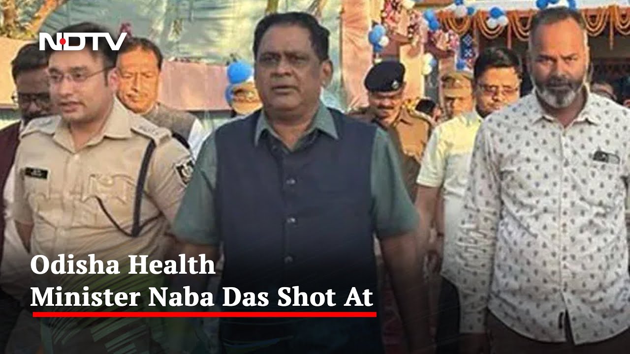 Odisha Minister Shot By Cop, Taken To Hospital