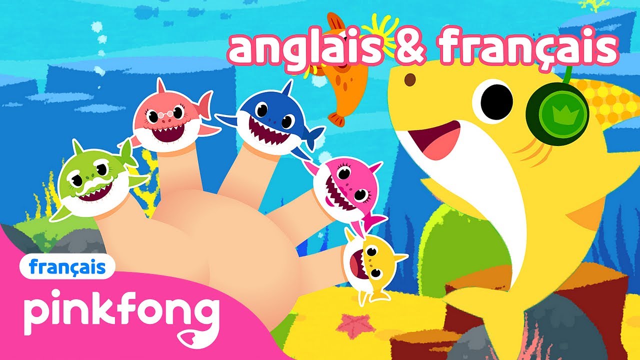 ✋La Chanson Finger Family en anglais et en français | +Comptines | Pinkfong ! Chansons pour Enfants