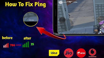🔥 Fix High Ping Problem in PUBG Mobile | how to solve lag problem in pubg mobile 2020