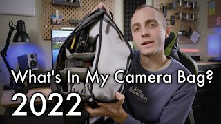 What&#39;s in my CAMERA BAG? | 2022 Travel Vlogging Gear