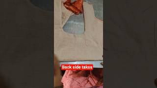 blouse back side takss #blousedesign #song