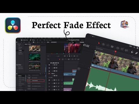 How to fade video and audio in DaVinci Resolve