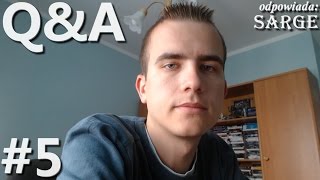 Q&A #5 - Questions and Answers - streamy, recenzje, ceny gier, kody, mój wzrok