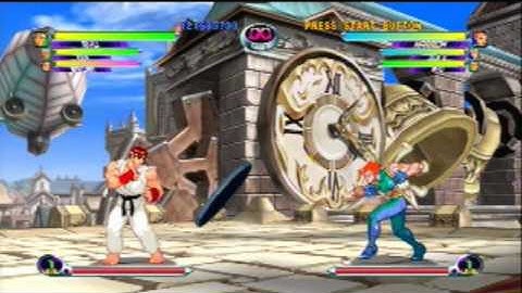 Marvel vs Capcom 2- Ryu, Ken, Sakura Playthrough 1/3