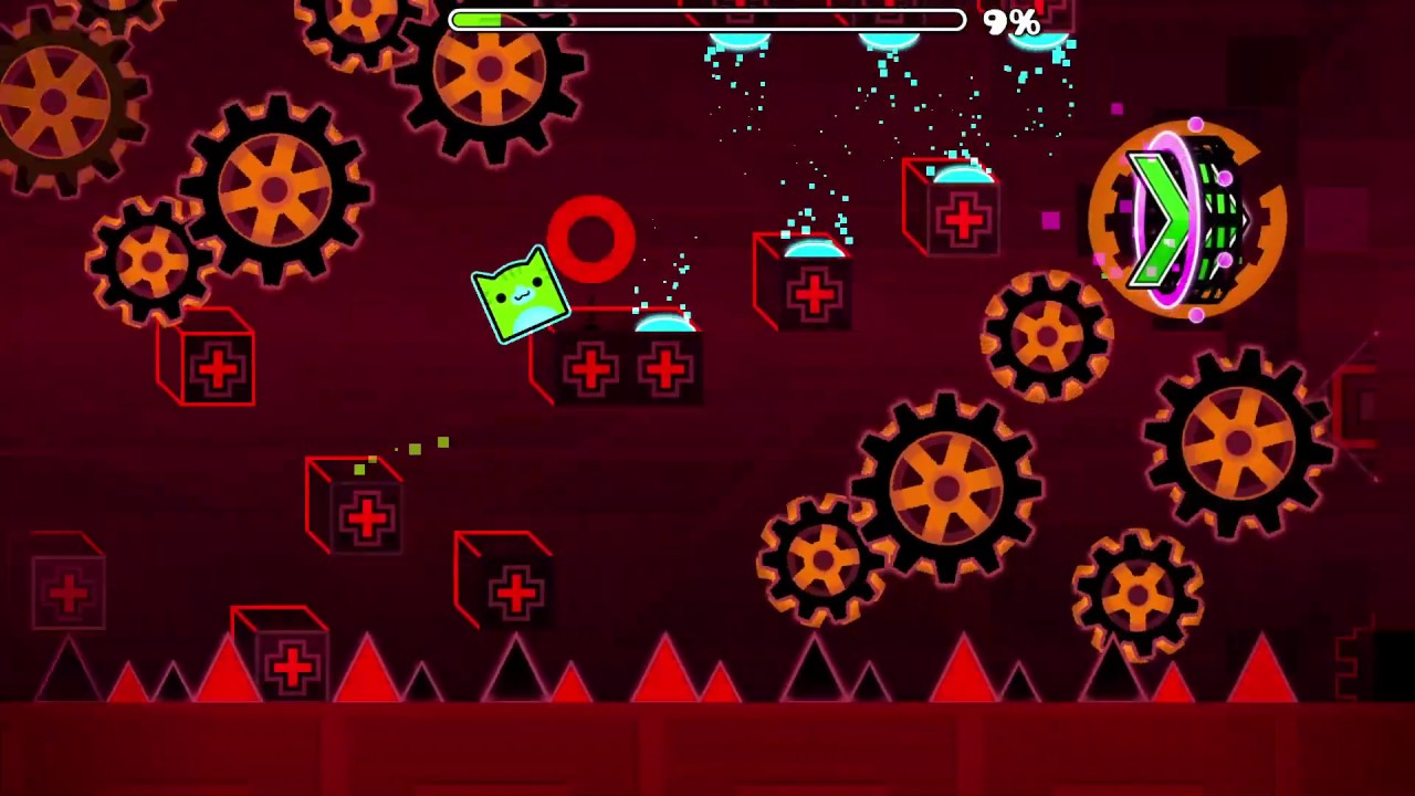 I FINALLY BEAT NINE CIRCLES (All Coins) - Geometry Dash Demon - YouTube