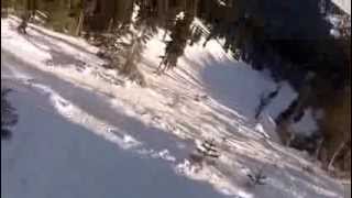 Skiing Crystal Mountain Resort #SkiingLowerBearPits with Burt and Jim