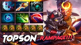 Topson Monkey King RAMPAGE! - Dota 2 Pro Gameplay [Watch & Learn]
