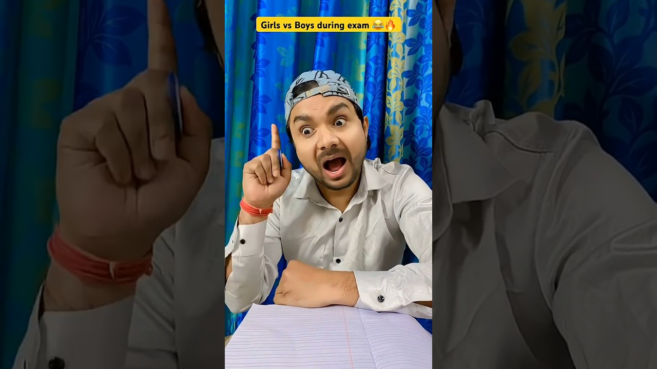 Girls vs boys during exams 😂🔥 | indian family 