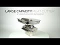 OneHUB Large Capacity Meat Cutter Attachment AE-GMC22NH by American Eagle Food Machinery
