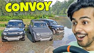 Download lagu LAND ROVER DEFENDER OFF-ROADING CONVOY | FORZA HORIZON 5