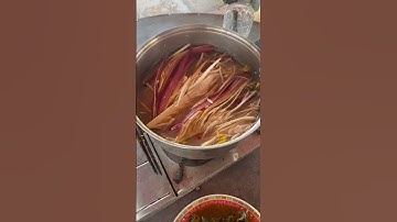 Cơm chiều lịch kho nghệ canh chua bắp chuối