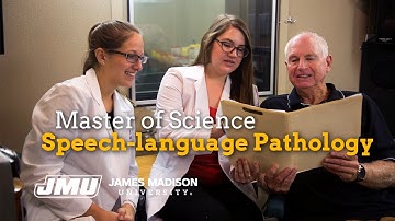 JMU M.S. in Speech-Language Pathology