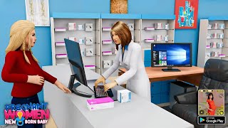 Pregnant Mom Simulator Games - Android Gameplay (Part 1) screenshot 2