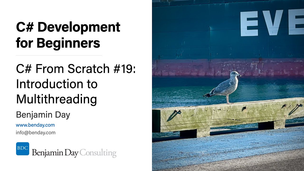 Разработка на C# для начинающих #19: Введение в многопоточность — потоки, состояния гонки и почем...