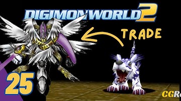 Digimon World 2 #25 - Trade Garurumon for MagnaAngemon | Gameplay Walkthrough | PS1